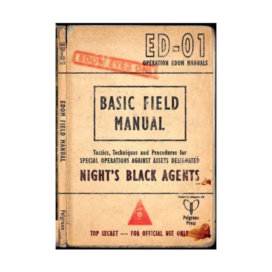 

Night's Black Agents - Dracula Dossier Edom Field Manual, Gumshoe RPGs, мягкая обложка