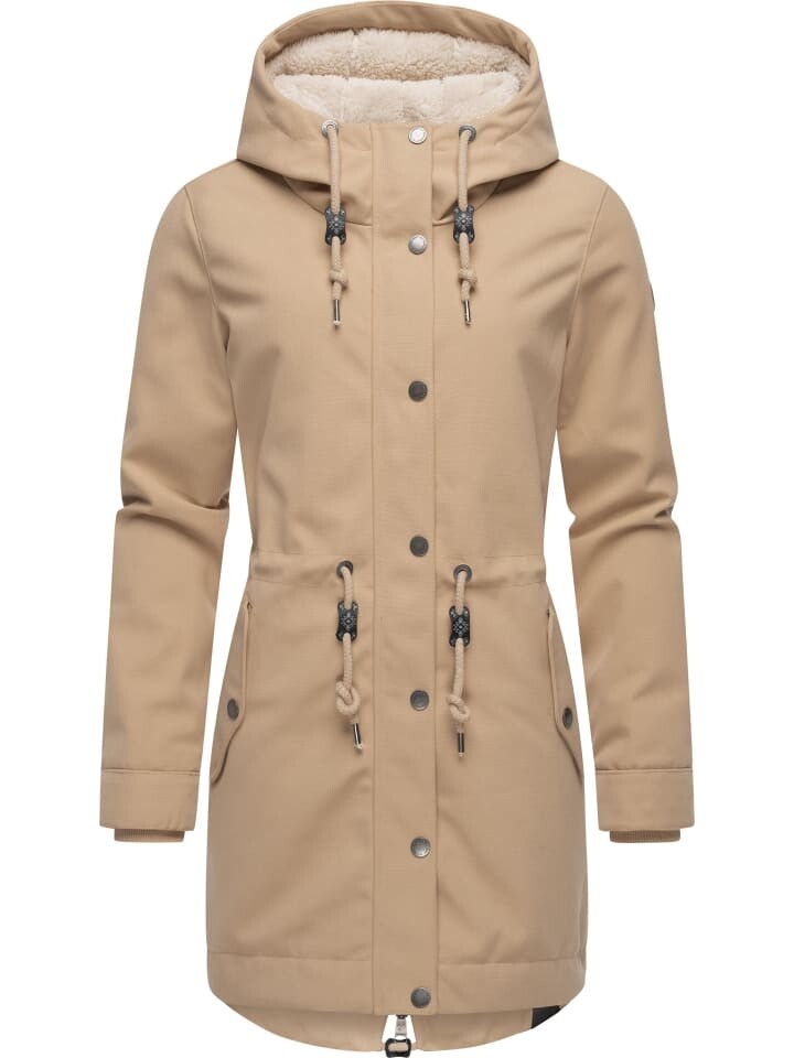 

Пуховик ragwear Canny Canvas, серо-коричневый