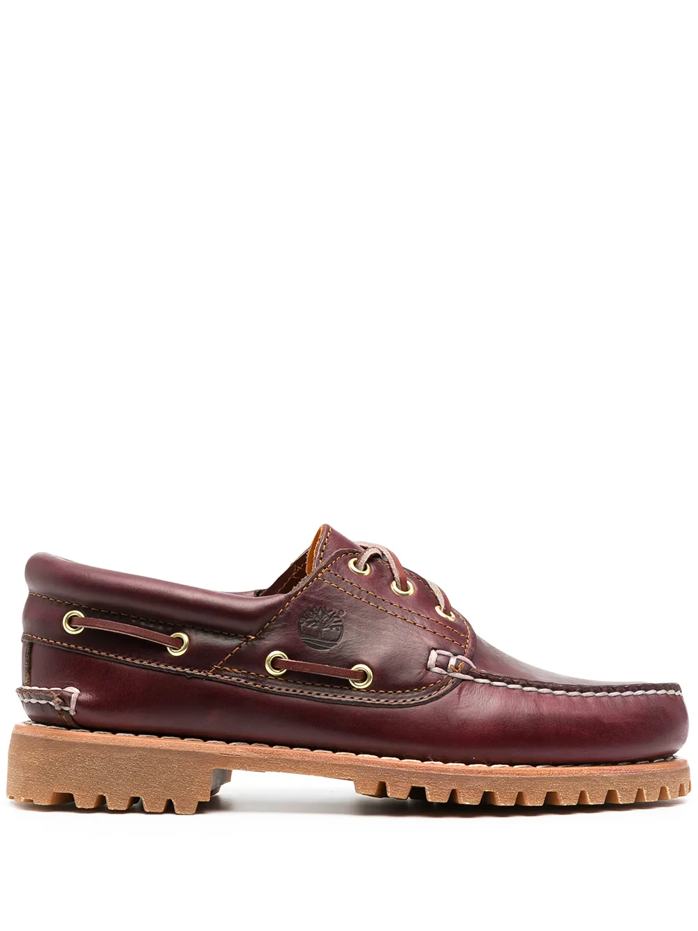 

Туфли 3-Eye Classic на рифленой подошве Timberland, красный