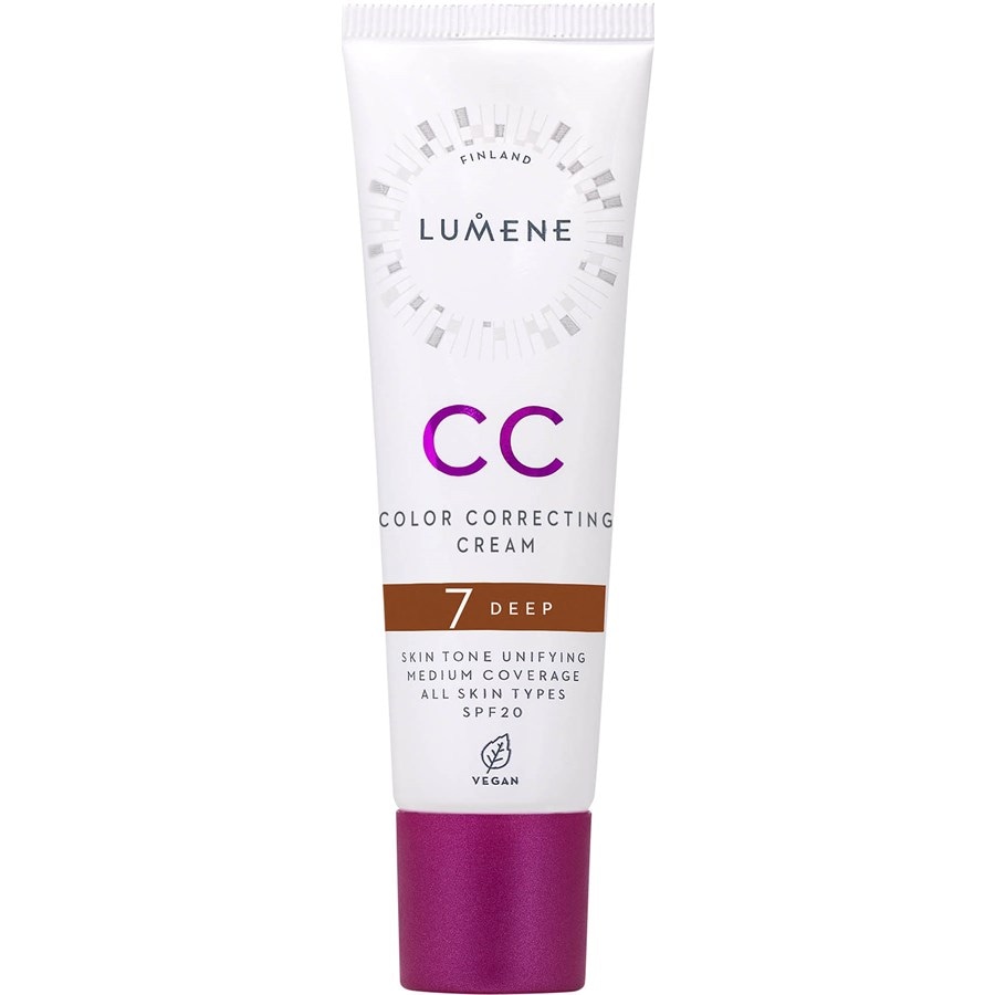 

Тональная основа Lumene CC Color Correcting Cream LSF 20, 7 Deep / 30 ml