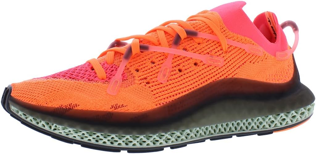 Кроссовки adidas Men's 4DFWD 2, черный/оранжевый — фото 2