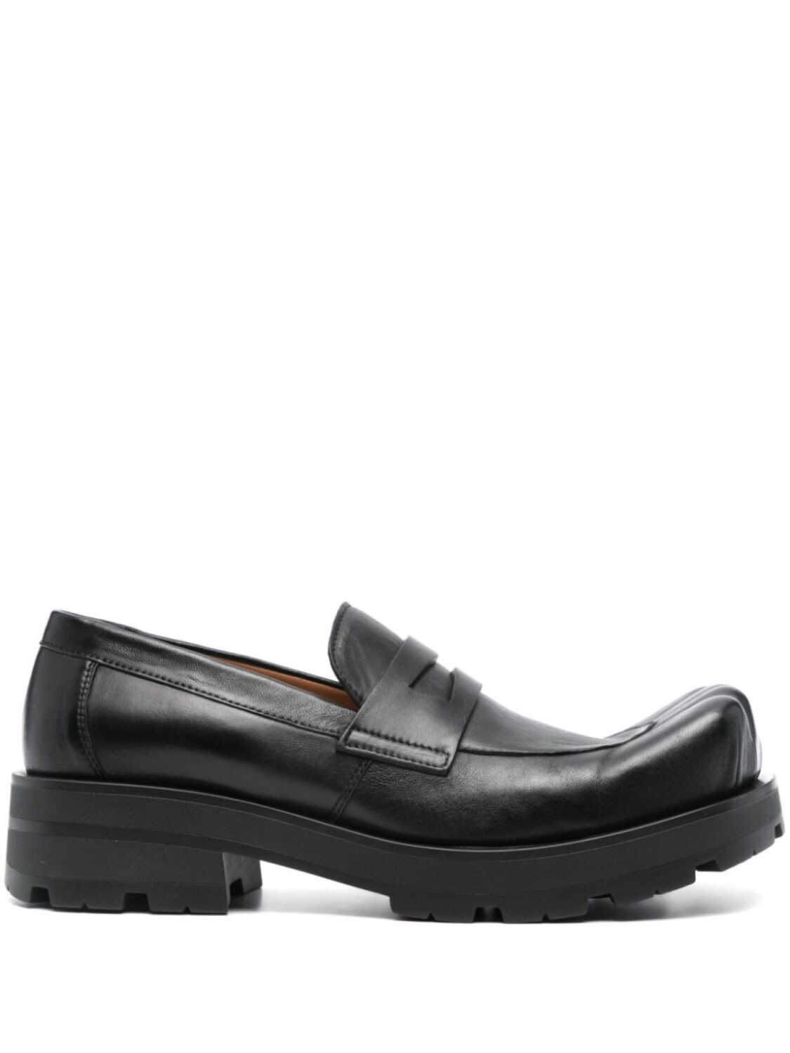 

Charles Jeffrey Loverboy туфли-лоферы Sheathed Moggies со скульптурным носком, черный