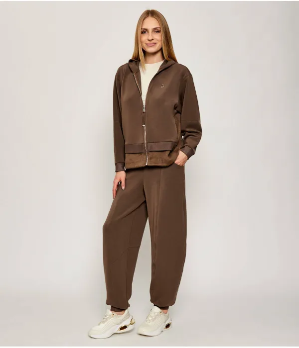 Спортивные штаны Edarea Relaxed fit Boss, коричневый — фото 2