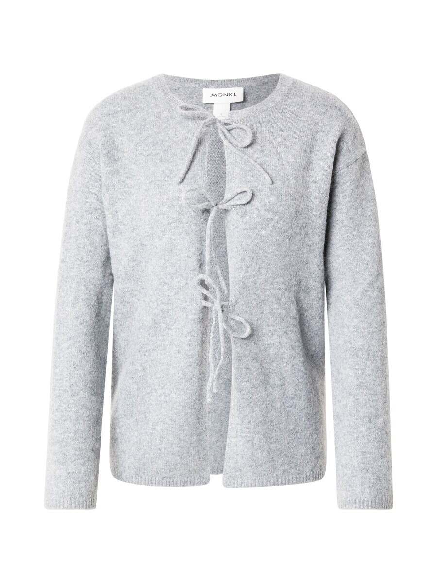 

Вязаный кардиган Monki Knit Cardigan, пятнистый серый