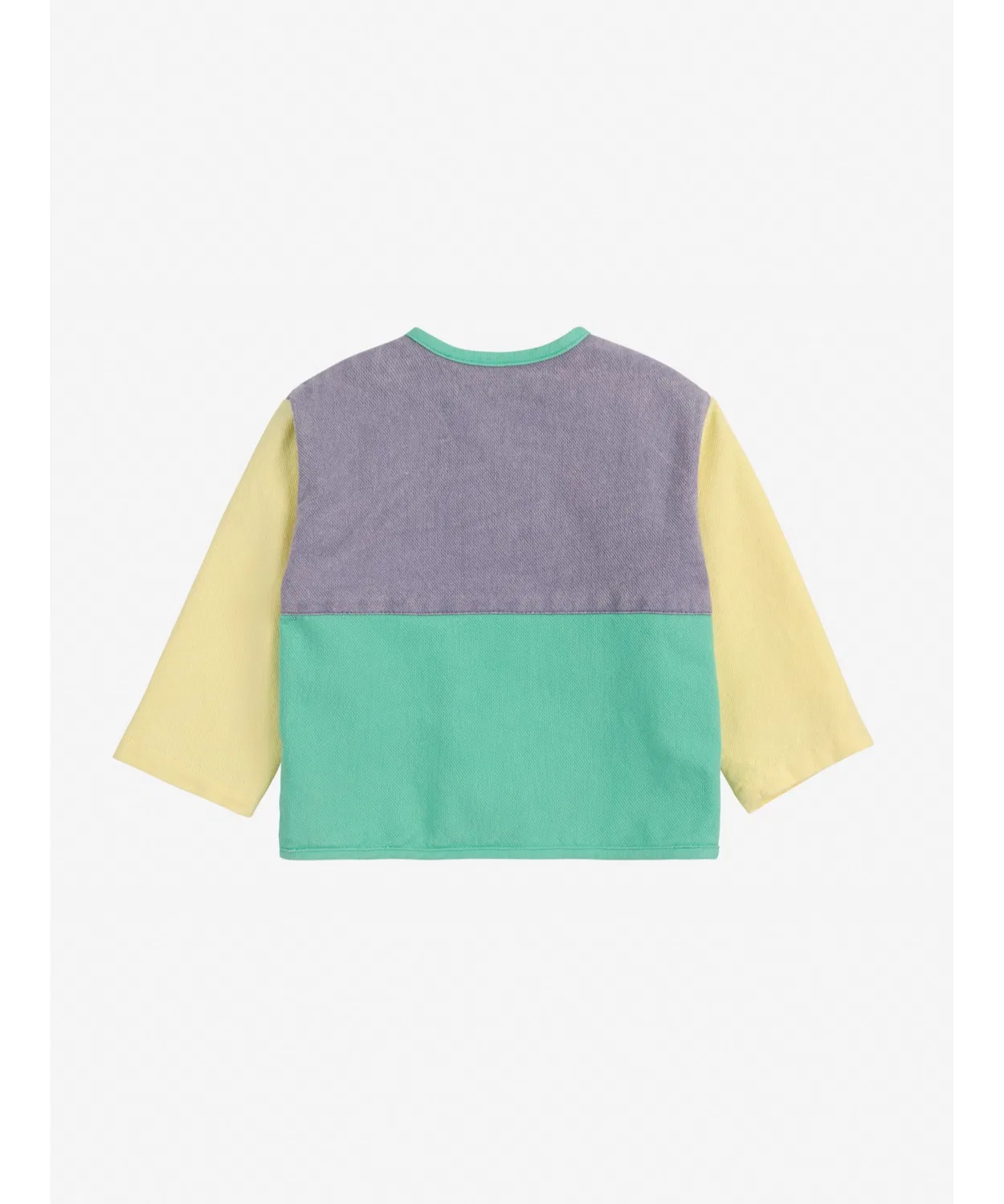 Куртка Color Block Woven из денима, мультиколор — фото 2