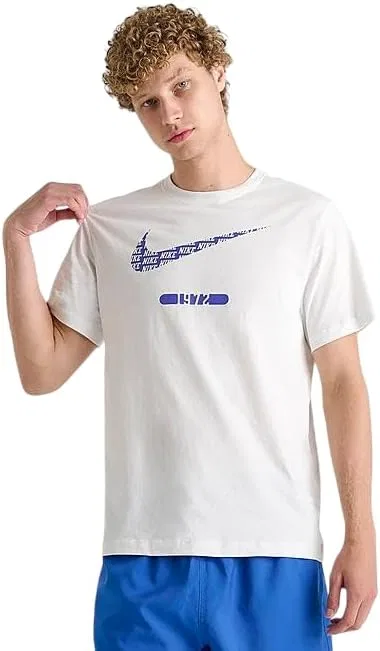 Футболка Nike Sportswear мужская Big&Tall с коротким рукавом (Summit White)