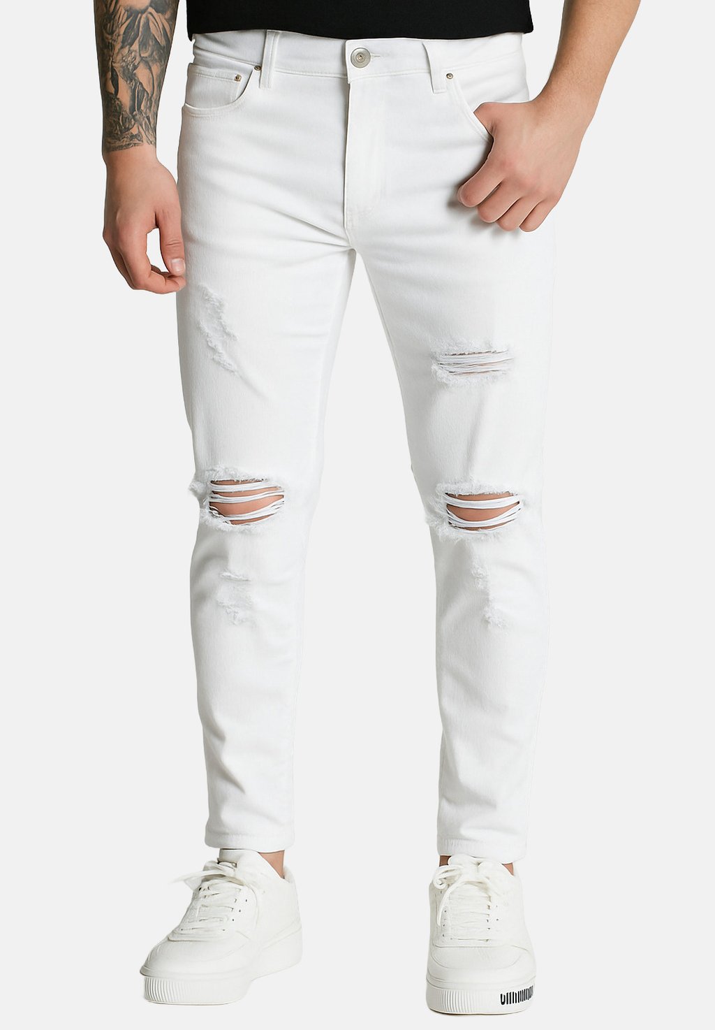 

Джинсы облегающего кроя ZIPPER Gianni Kavanagh, белый