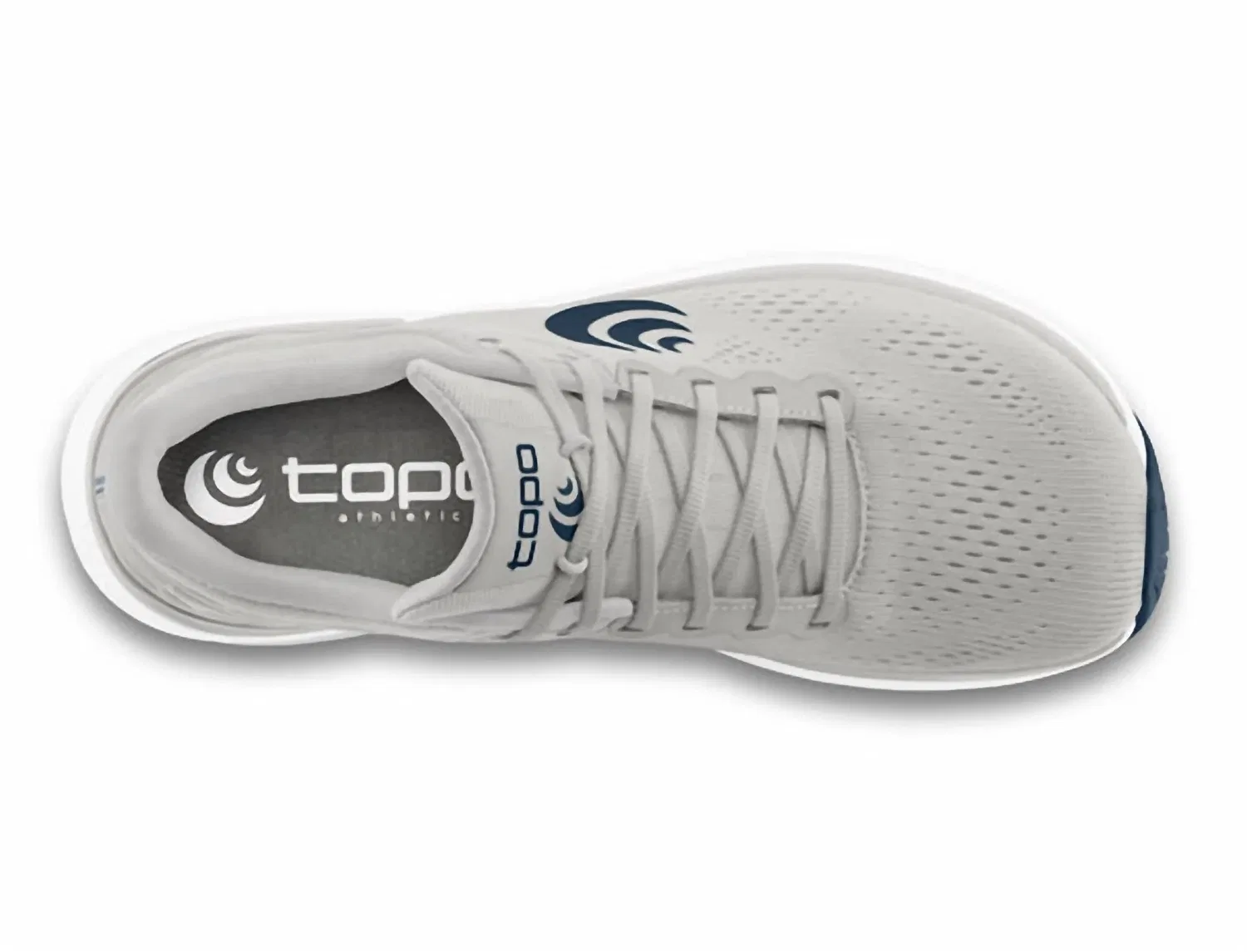 Topo Athletic Мужские беговые кроссовки Ultrafly 4 для бега по шоссе, серые и темно-синие — фото 3