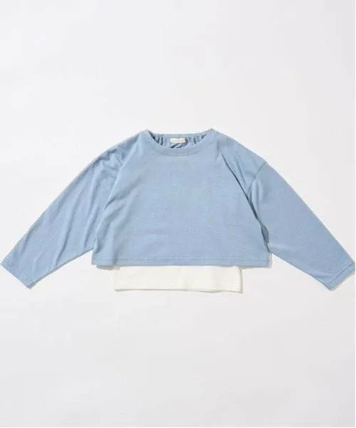 Комплект из короткой прозрачной футболки с длинными рукавами и майки Lycee mine, Off white — фото 3