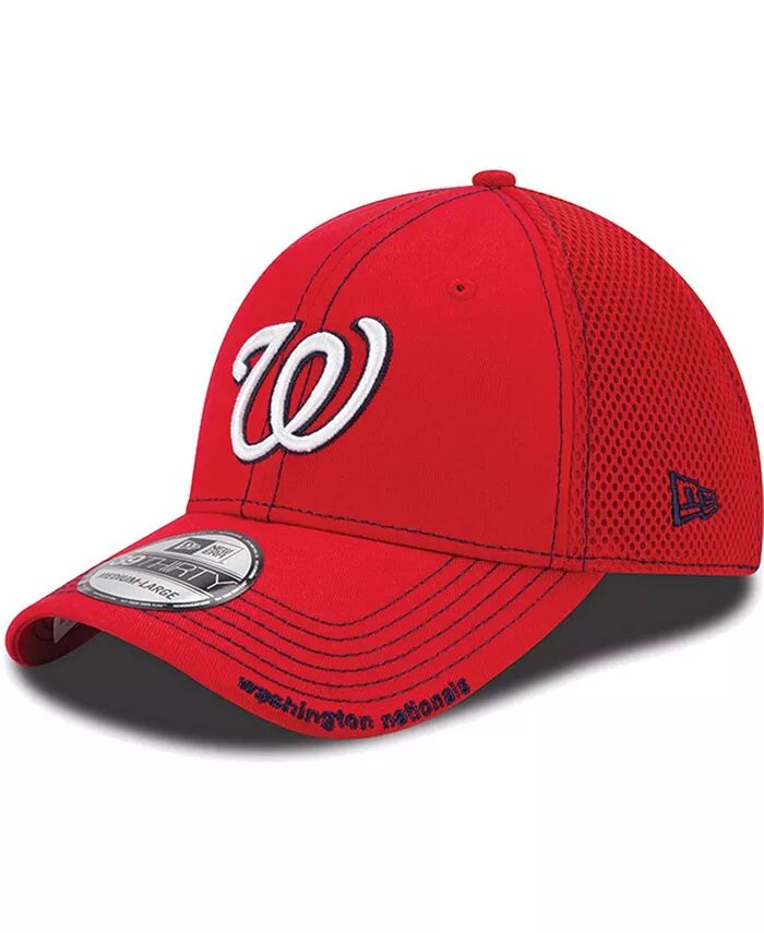 

Эластичная кепка Washington Nationals Neo 39THIRTY New Era, красный