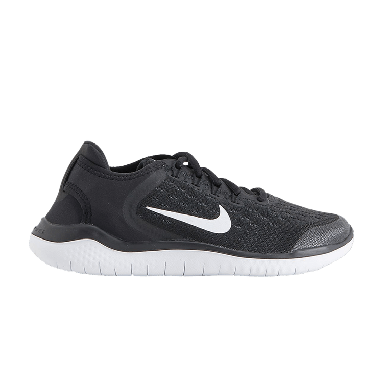 

Кроссовки Nike Free RN 2018 GS 'Black White', черный