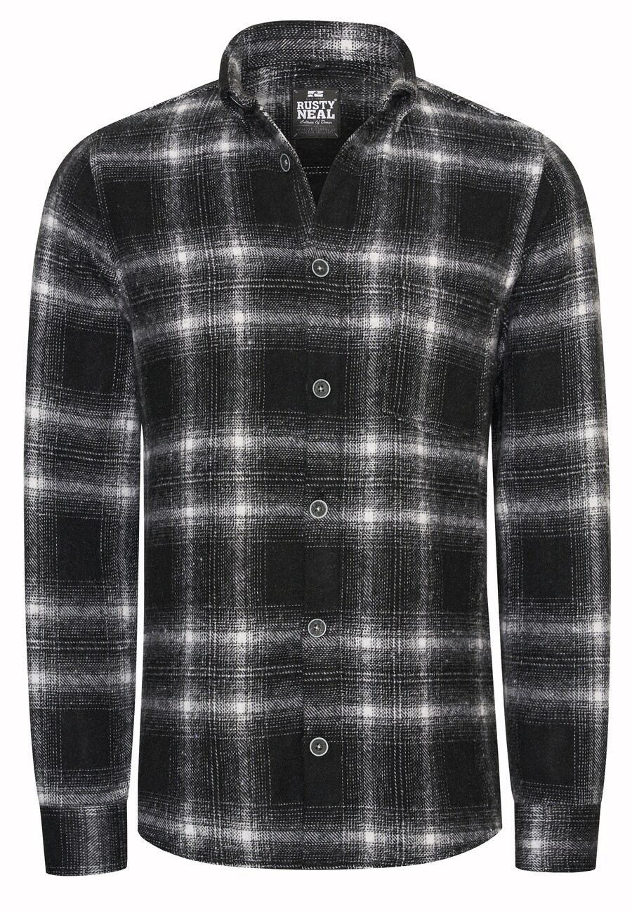 

Рубашка Slim Fit на пуговицах Rusty Neal, Black