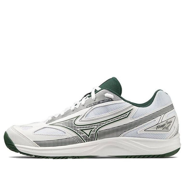 

Кроссовки wave intense tour 5 ac 'white green' Mizuno, белый