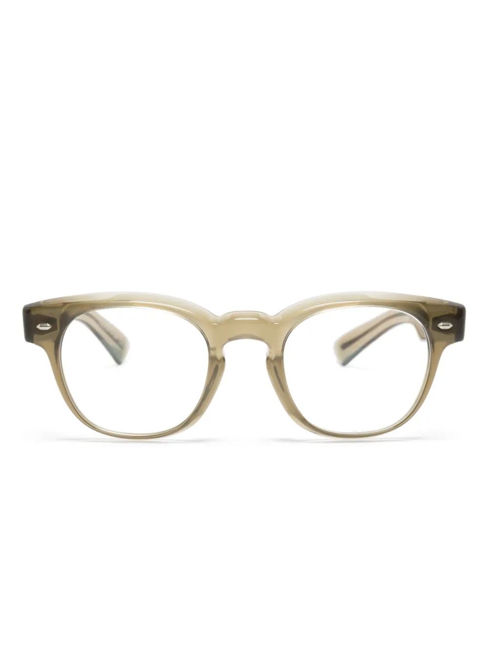 

Очки Allenby в прозрачной оправе Oliver Peoples, нейтральный