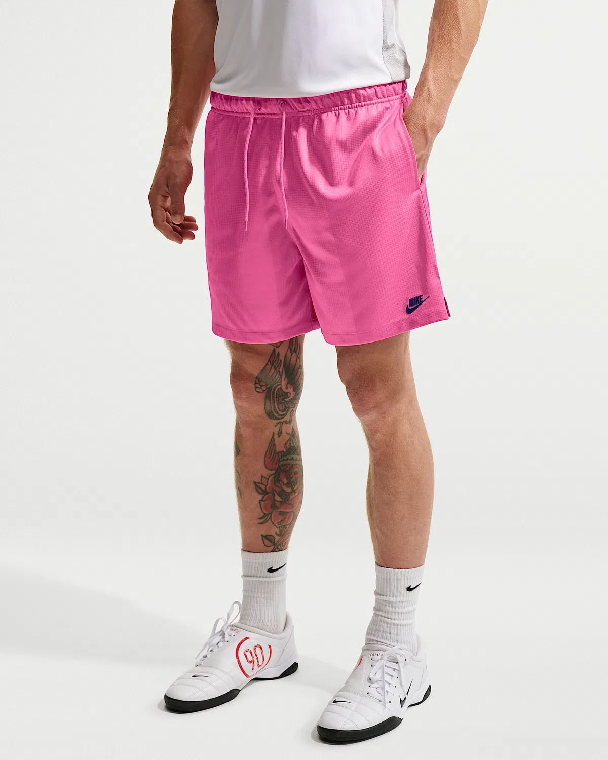 Мужские шорты Nike Sportswear Club Flow, Pinksicle/Game Royal — фото 2