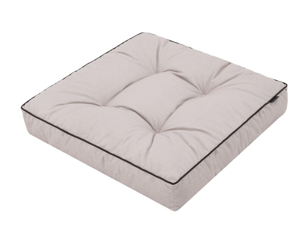 

Напольная подушка PillowPrim, подушка в японском стиле, подушка для медитации, подушка для йоги, круглая подушка для сиденья, 59x59, бежевый Stanislaw Jurga