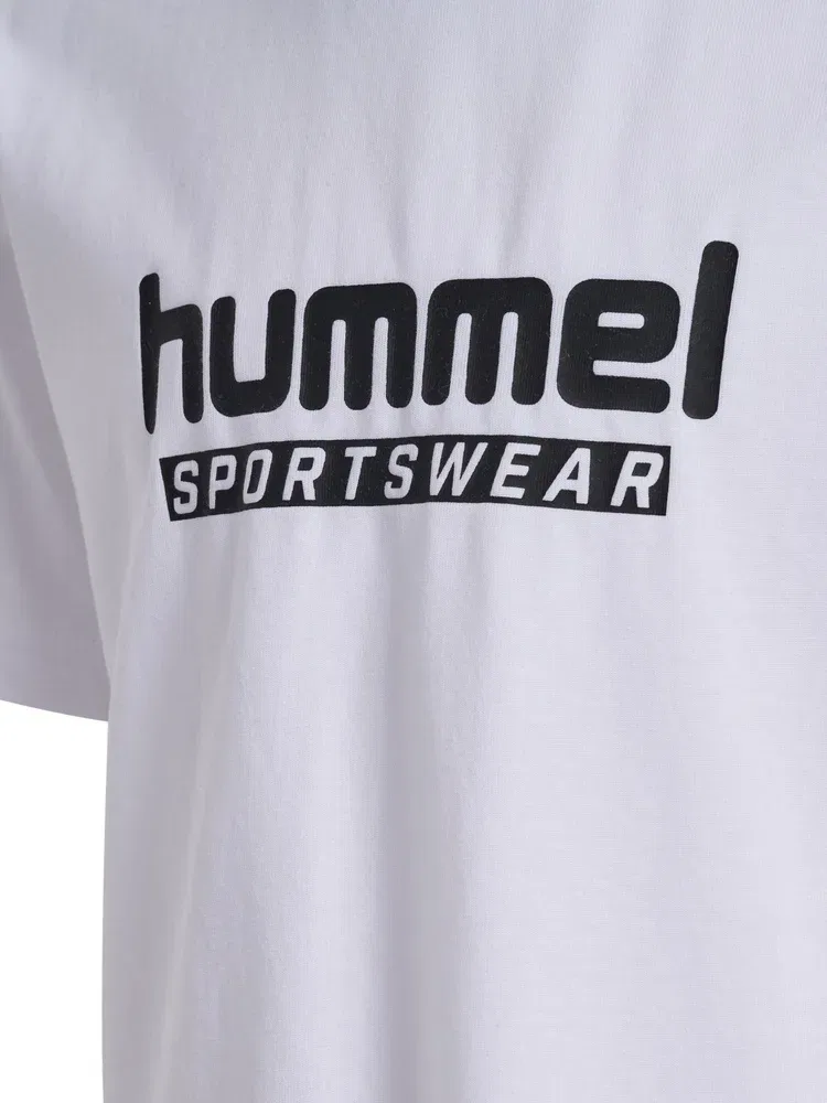 Футболка детская Base T-Shirt S/S Hummel, белый — фото 3