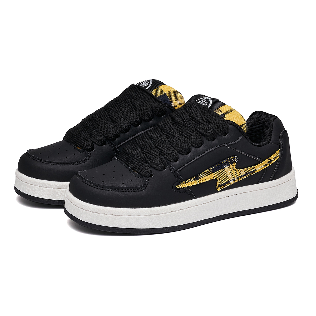 Кроссовки DGUMI Balance Low Top для скейтборда, черно-красные — фото 4