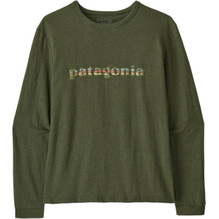 Обычная футболка женская Patagonia, фиолетовый — фото 3