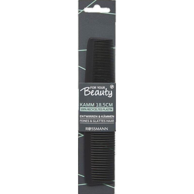 

ДЛЯ ВАШЕЙ КРАСОТЫ РАСЧЕСКА ЧЕРНАЯ 18,5 СМ For Your Beauty,