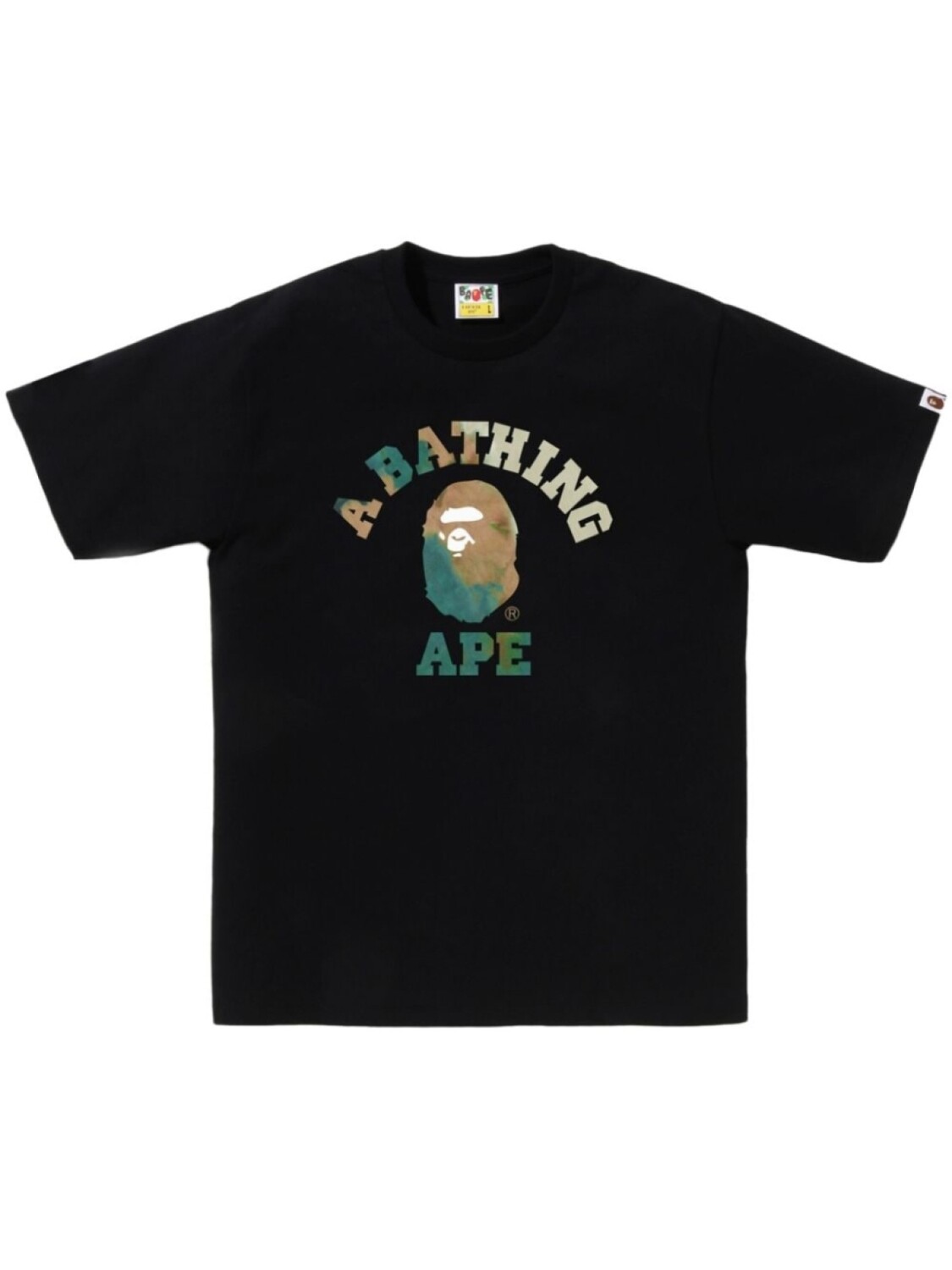 

Футболка с логотипом BATHING APE A Bathing Ape, черный