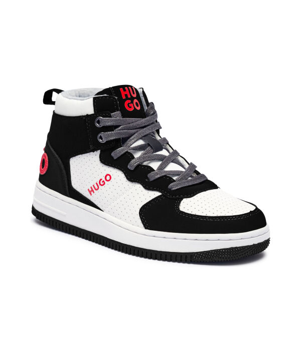 

Кроссовки детские Hugo Kids высокие, белый