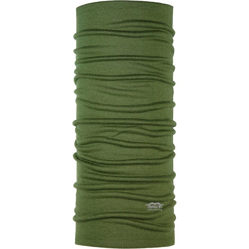 

Шарф из мериносовой шерсти P.A.C., зеленый