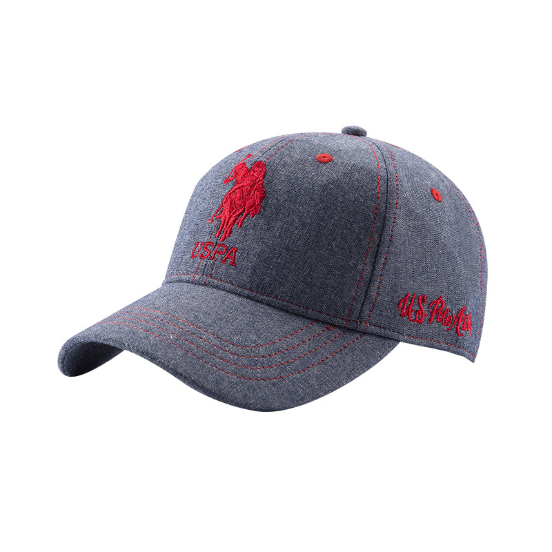 

U.S. POLO ASSN. Хлопковая бейсболка унисекс, Denim Blue