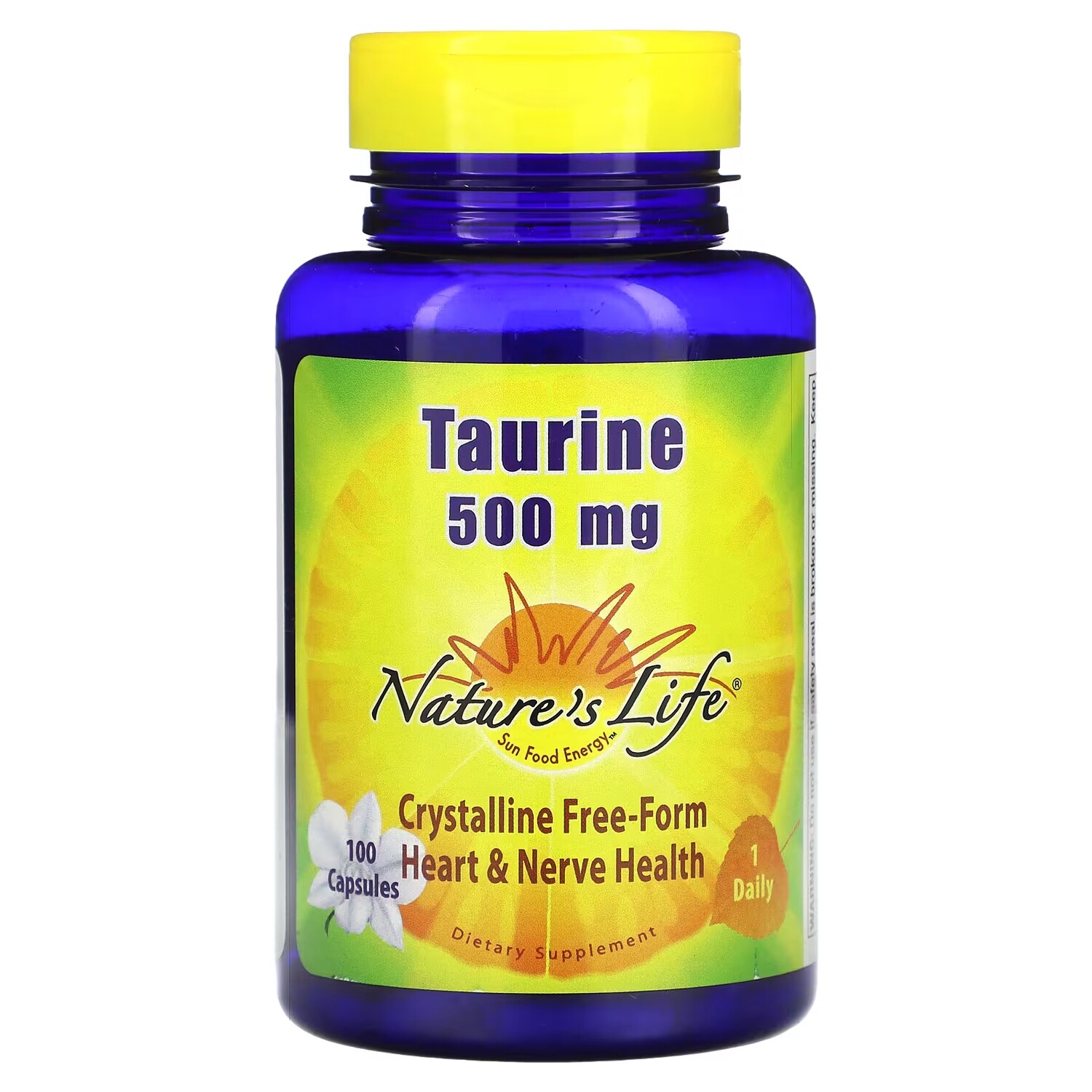 

Таурин Nature's Life 500 мг