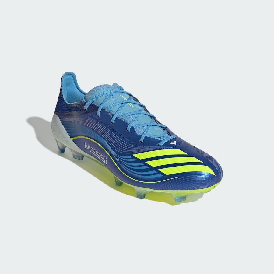 Футбольные бутсы ADIDAS PERFORMANCE F50 Messi Elite, синий/небесно-голубой — фото 4
