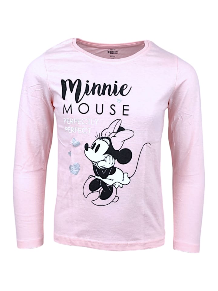 

Рубашка с длинным рукавом Disney Minnie Mouse, розовый
