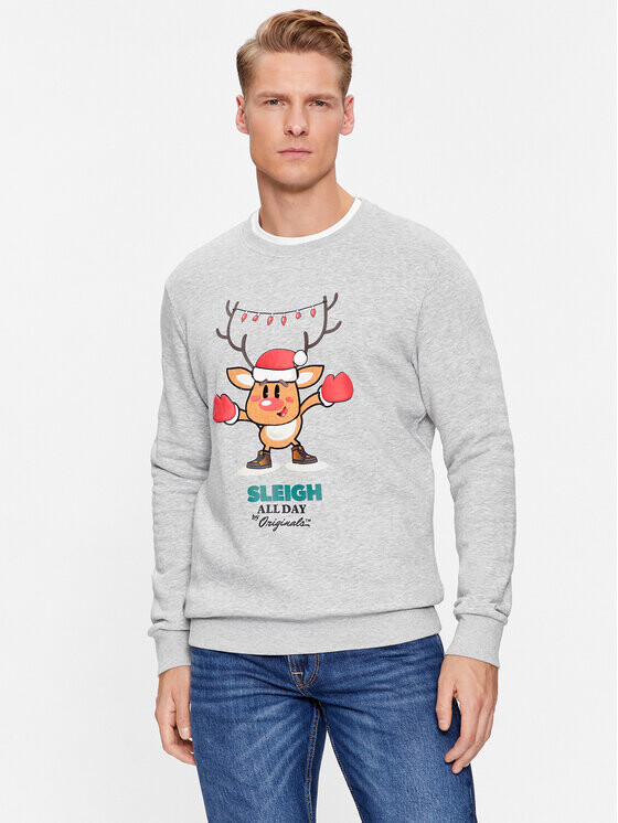 

Толстовка стандартного кроя Jack&Jones, серый