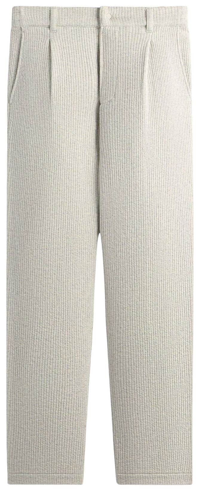 

Полосатые брюки Kith Striped Interlock Garrison Pant, серый