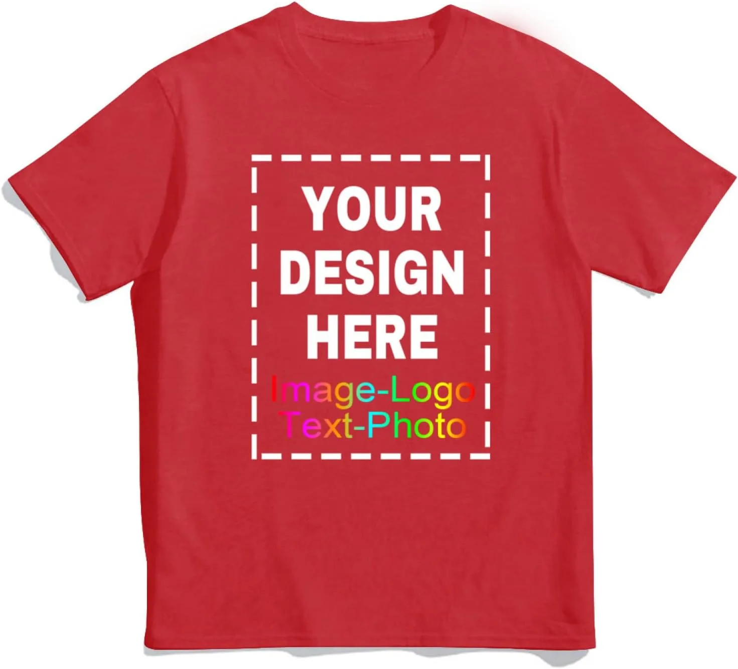 Футболка Custom с принтом на заказ — фото 4