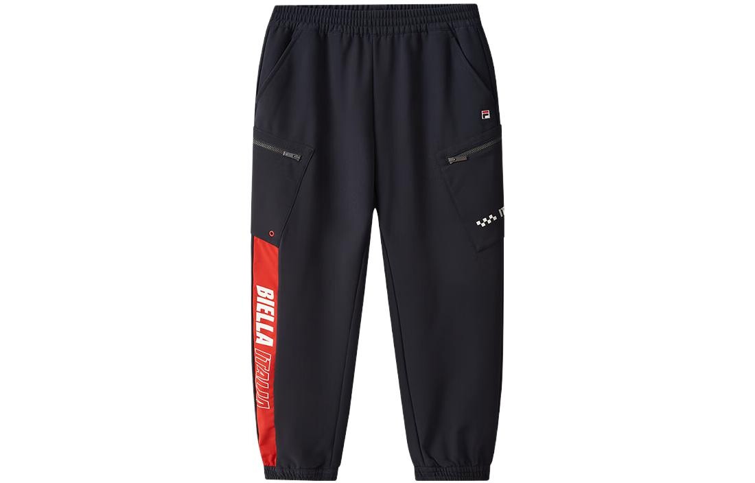 

Детские трикотажные спортивные штаны FILA, цвет Navy