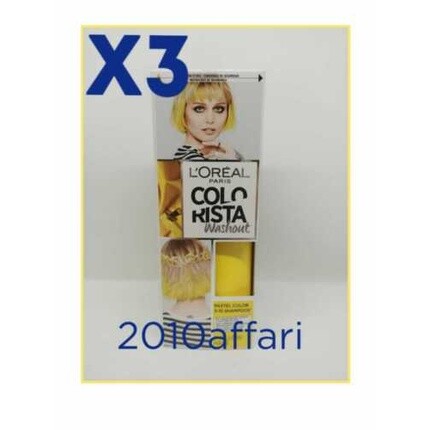 

L'Oreal Paris Colorist Смываемая желтая краска для волос 80 мл