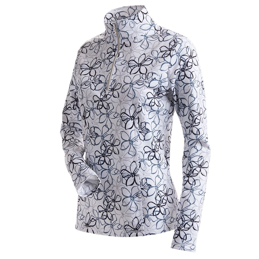 

Куртка-поло Nils Robin с молнией на четверть длины (женская) - Зима 2024, Orchid Print