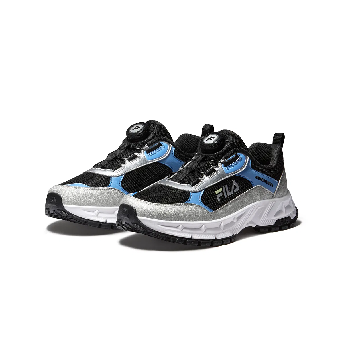 Кроссовки для активного отдыха FILA KIDS FPF Black/Space Silver — фото 4
