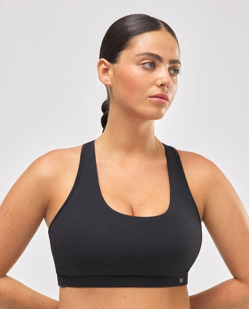 

Спортивный бюстгальтер с хлопковым эффектом YSABEL MORA Ysabel Mora, черный