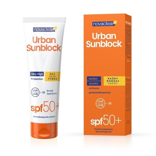 

NovaClear Urban Sunblock Защитный крем SPF 50 125мл