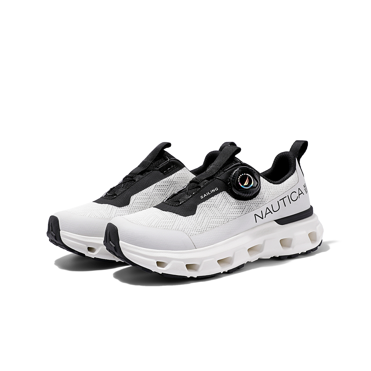 NAUTICA Кроссовки Low top Running Shoes Black Star White Kids' — фото 3