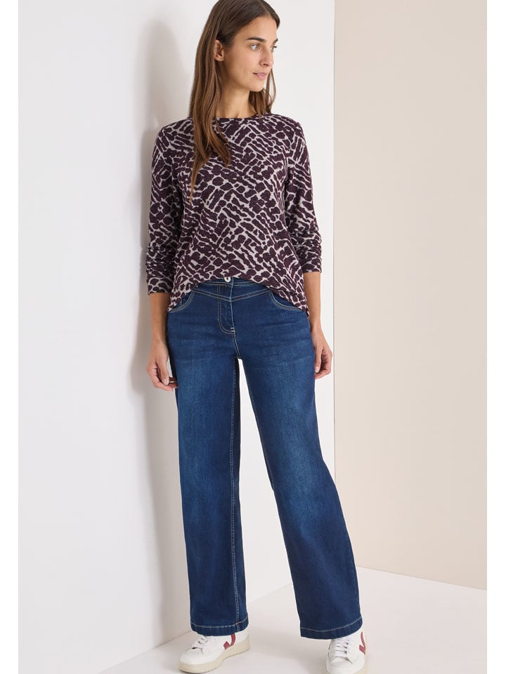 

Cecil Футболка с длинными рукавами коричневого цвета