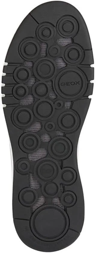 Кроссовки Geox Boys' U Aerantis A, белый/черный — фото 2
