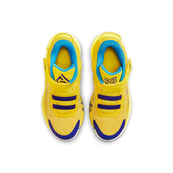 Кроссовки яннис бессмертие 2 Nike, желтый — фото 4