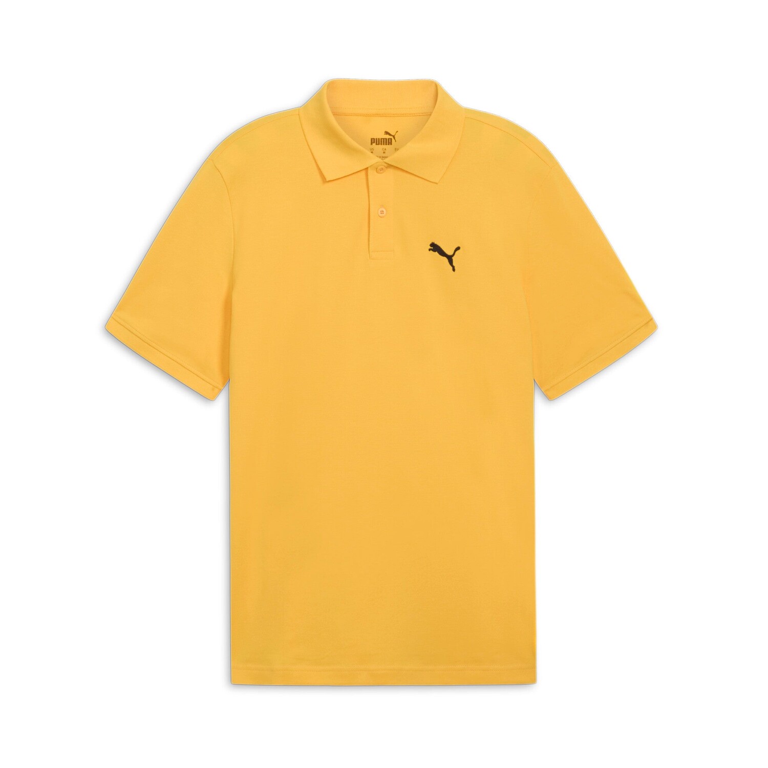 

Мужская рубашка-поло из пике PUMA Essential, цвет Yellow Sizzle