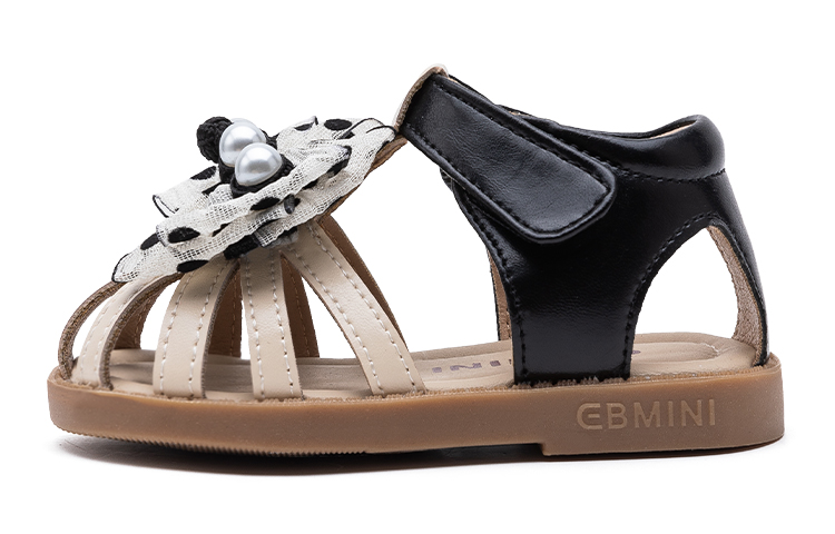 

Детские сандалии с противоскользящей подошвой и защитой от ударов для детей от 3 до 7 лет EBMINI, бежевый