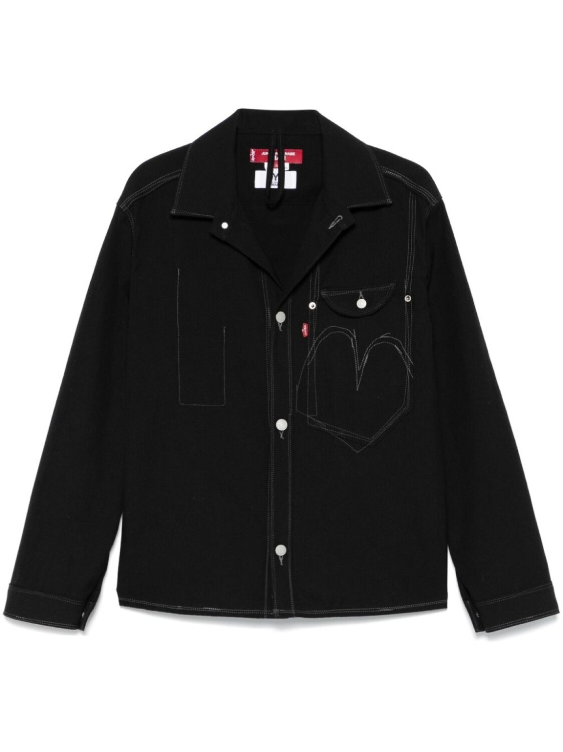 

Рубашка Junya Watanabe MAN x Levi's из саржевого переплетения, черный