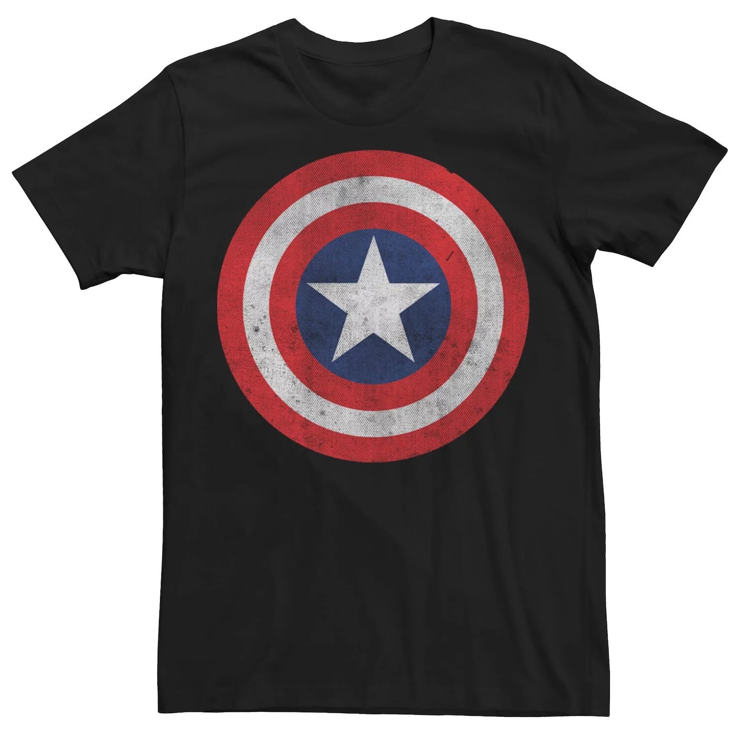

Мужская классическая футболка с рисунком Капитана Америки Marvel Shield