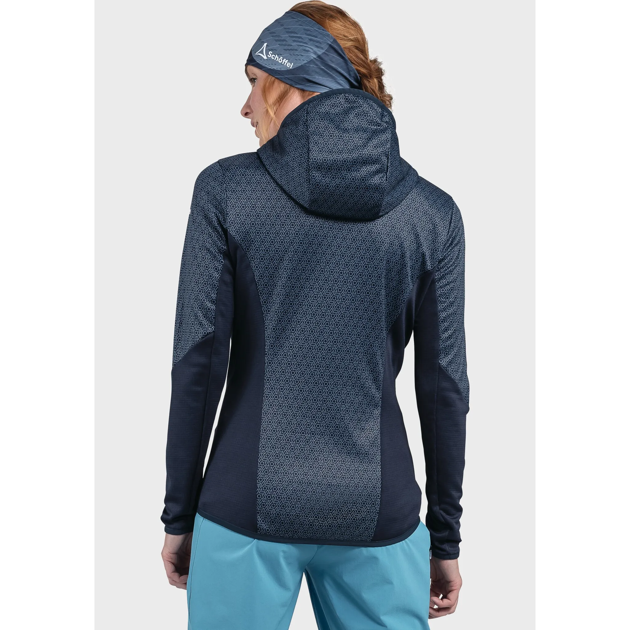 

Флисовая куртка Schöffel "Fleece Hoody Svardalen L", с капюшоном, синий