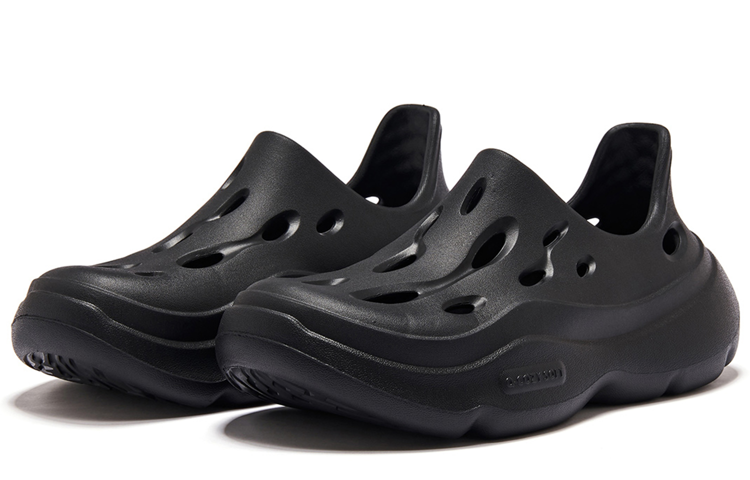 Кроссовки Cave Shoes 2.0 Спортивные сандалии Женские Черные QIAODAN — фото 4